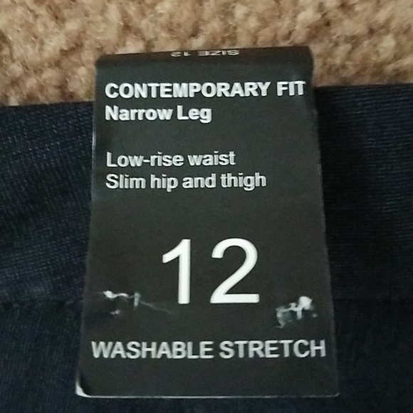 NWT AMANDA CHELSEA STRETCH DRESS PANTS. SIZE 12 - Picture 6 of 8